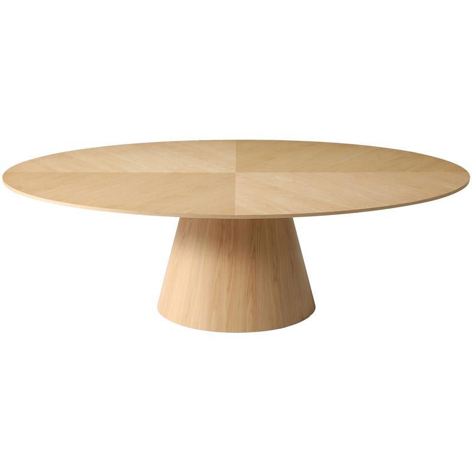 Natural White Oak Dining Table Q30213