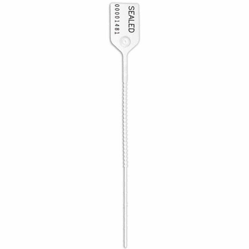 Money Bag Tamper Security Seals - White - Case of 1000 F86473