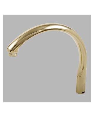 Polished Brass Spout with Aerator N883