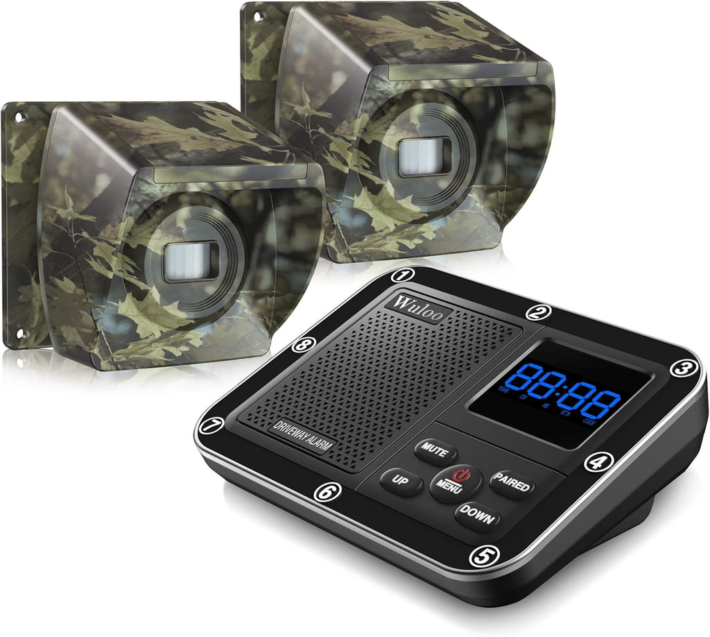 1800 Ft Wireless Outdoor Motion Sensor Driveway Alarm System I878220