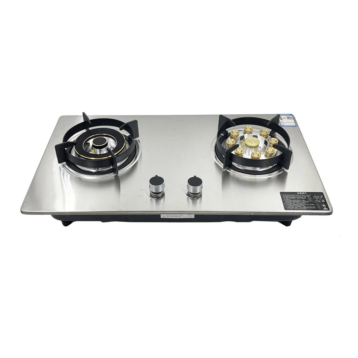 28'' Stainless 2 Burners Built-in Propane LPG Gas Stoves D4059