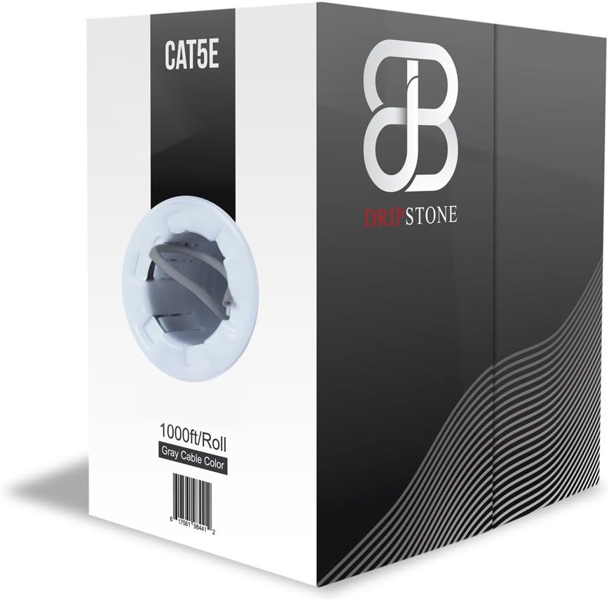 1000ft Blue CAT5e Ethernet LAN Cable F125