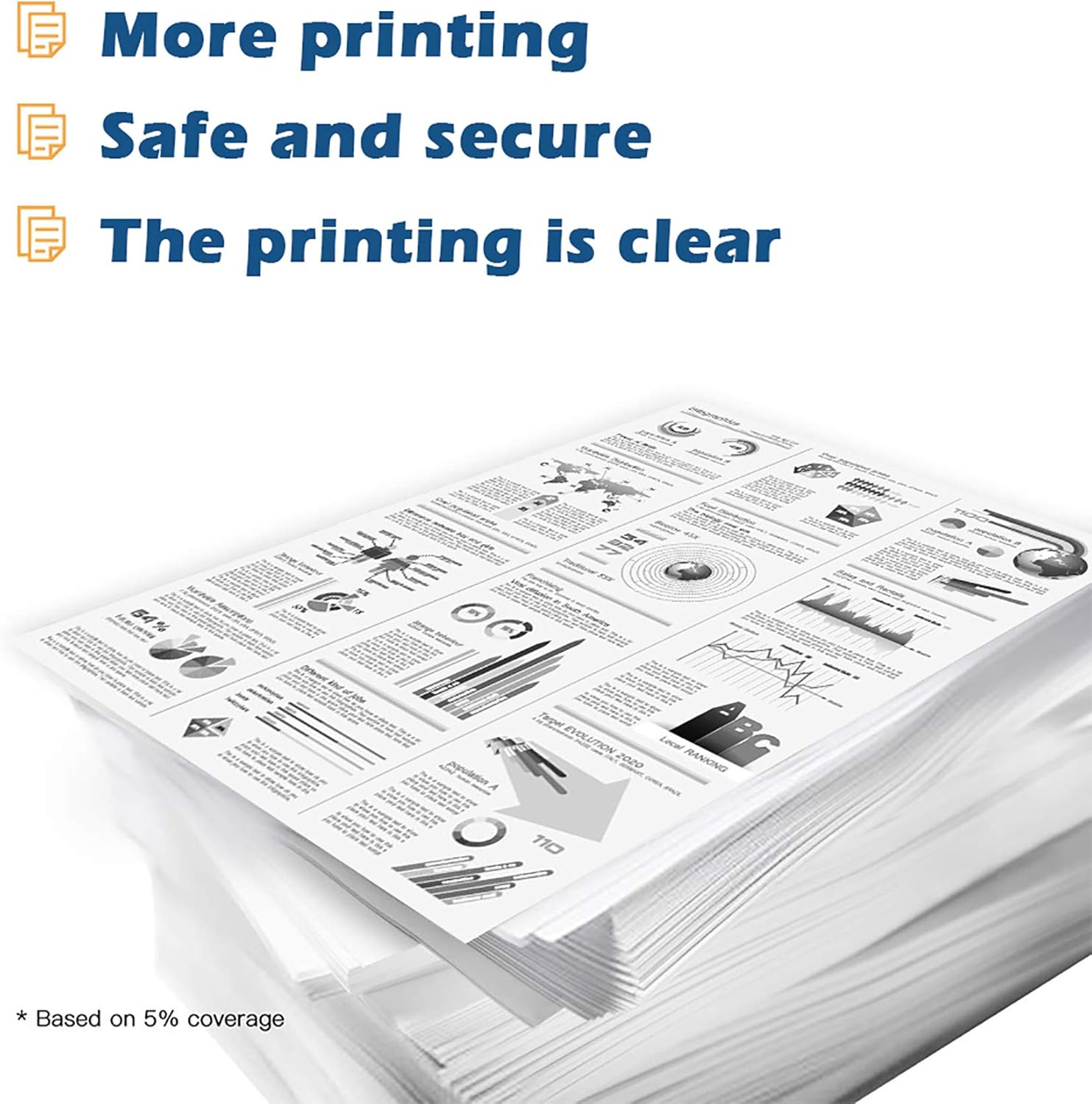 3 Pack Black Toner Cartridge V1539