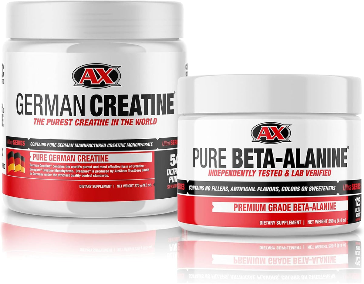 270g Micronized Creatine Monohydrate and 250g Beta Alanine Powder D890