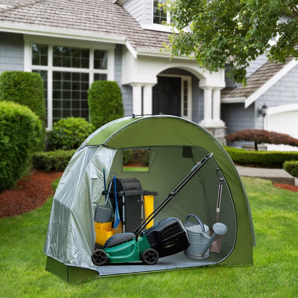 Tent Fabric Shed Waterproof 210d Easy Assembly H520