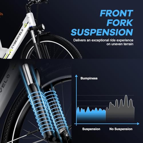 26" Electric Bike with 7-Speed and Removable Battery M214449