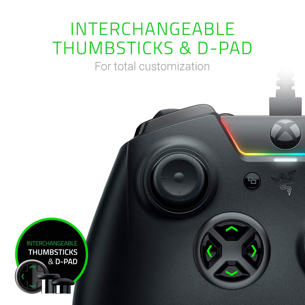 Black Officially Licensed Xbox One Controller with 6 Remappable Buttons and Triggers P677459