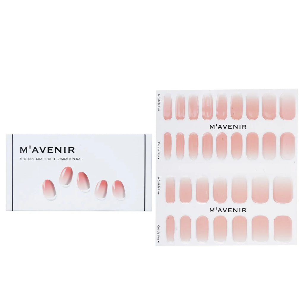 32pcs Pink Marble Nail Sticker O986167
