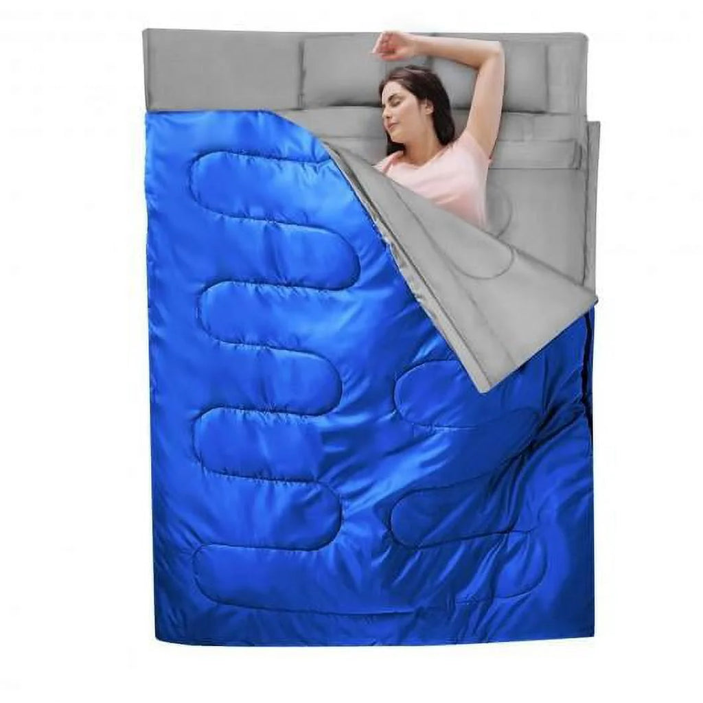 2 Person Waterproof Sleeping Bag with 2 Pillows S81262