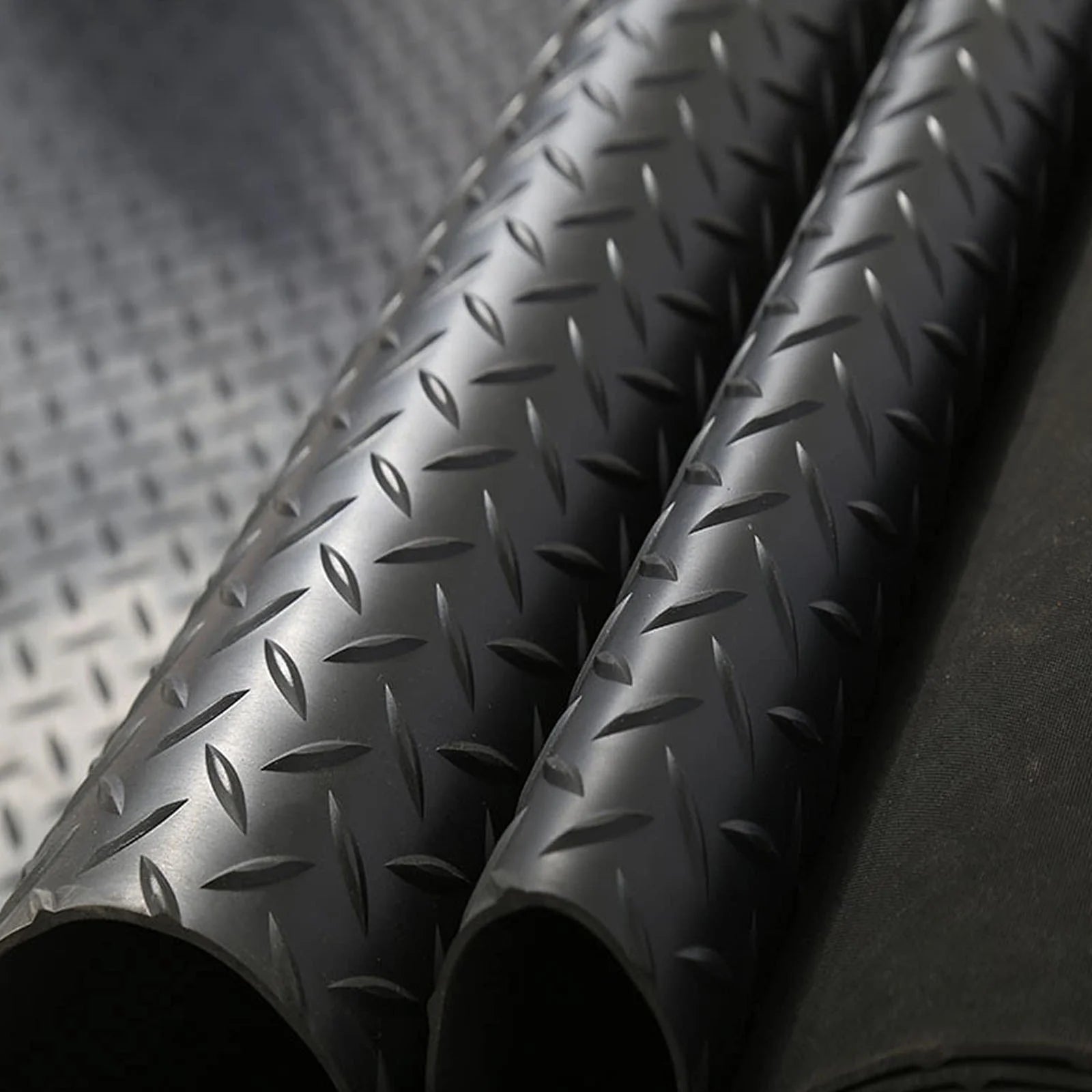 16.5ft x 3.3ft Heavy Duty Rubber Garage Floor Mat Roll Z665253
