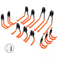 12 Packs Heavy Duty Steel Garage Storage Hooks with Tool Hangers J44051