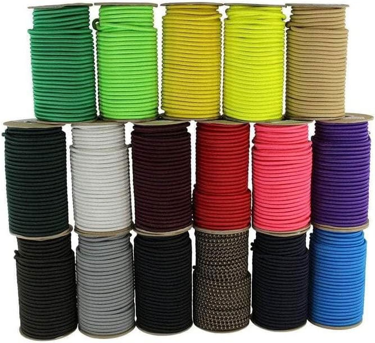 1/8" x 100ft Royal Blue Dacron Polyester Bungee Cord O19797