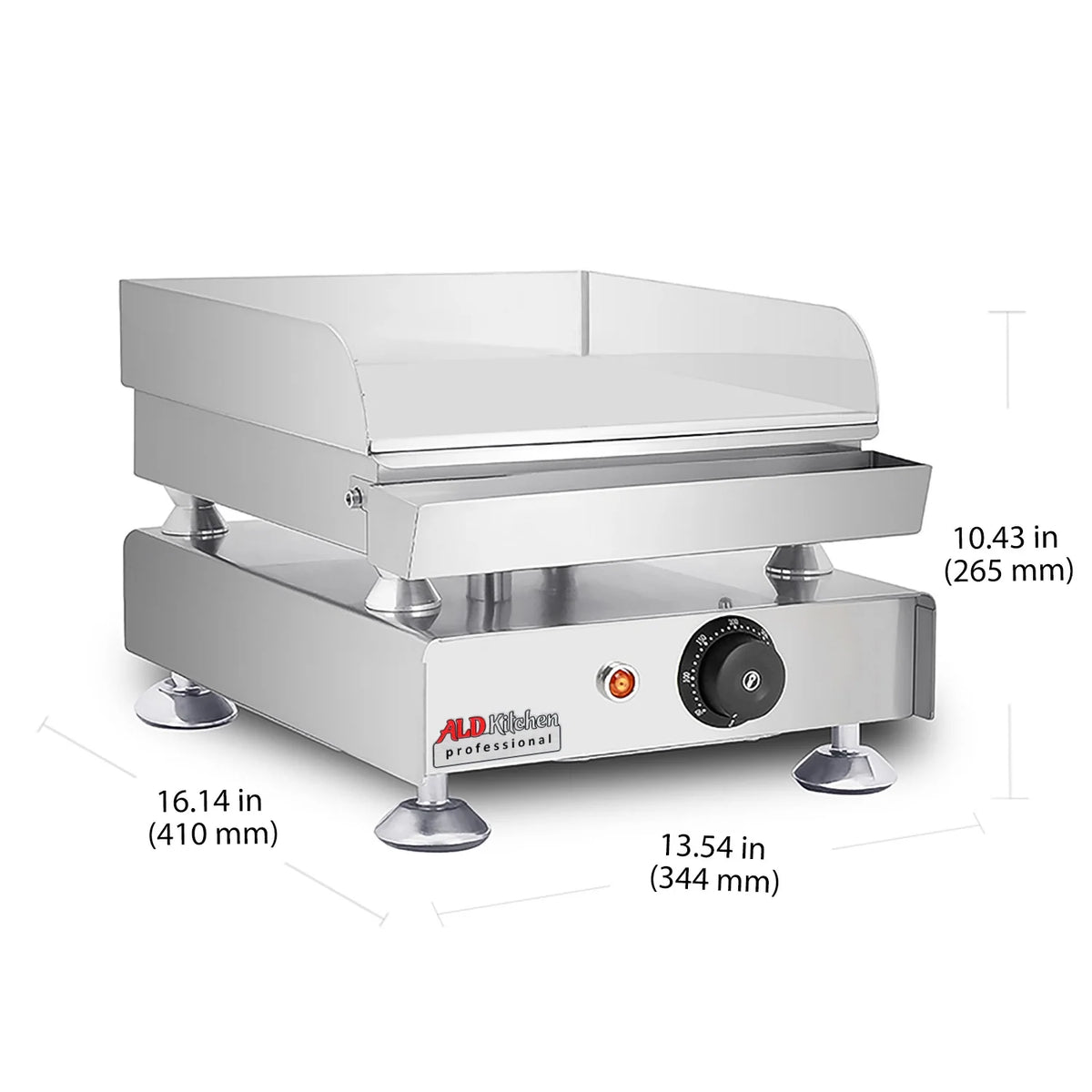 Flat Top Griddle with Three Thermostats W305462