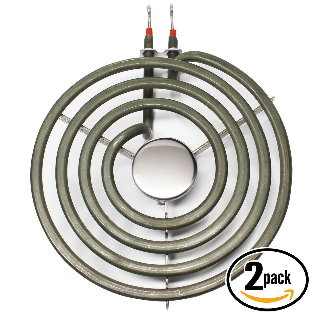 2-Pack 6 inch 4 Turns Surface Burner Element for Range, Stove & Cooktop O741