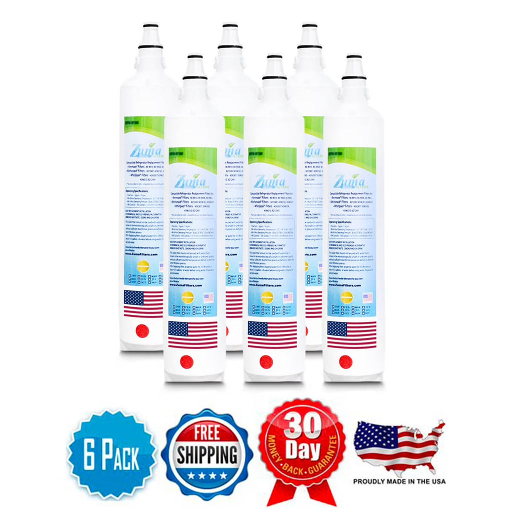 6 Pack Water Filters D3680