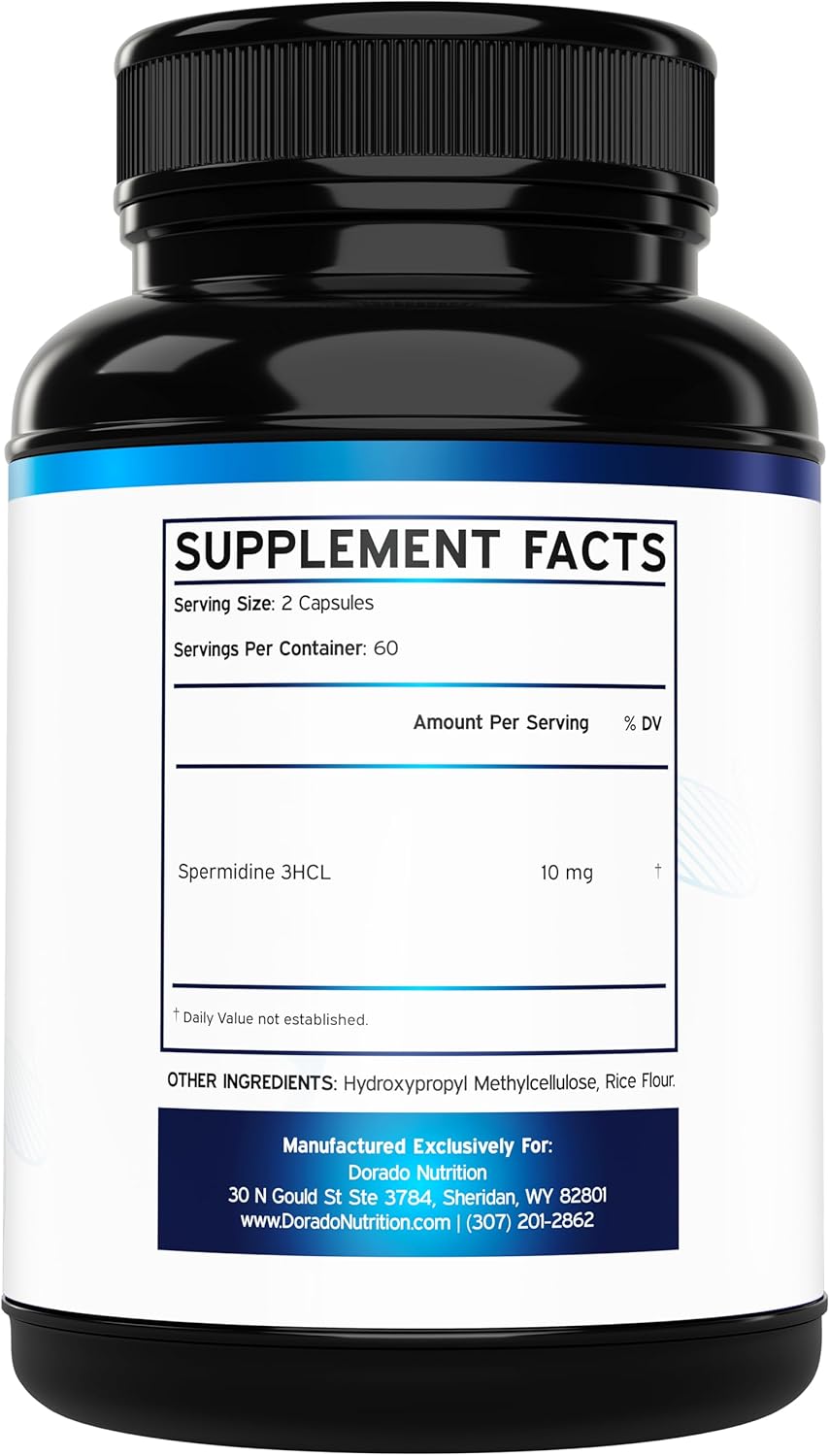 120 Capsules Spermidine Supplement A36574