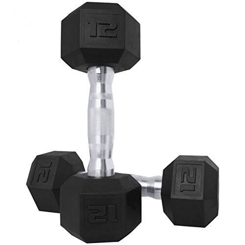 45 lb Coated Hex Dumbbell C6518