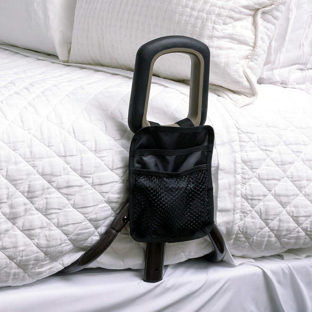 Height Adjustable Bed Rail with Organizer Pouch A6645