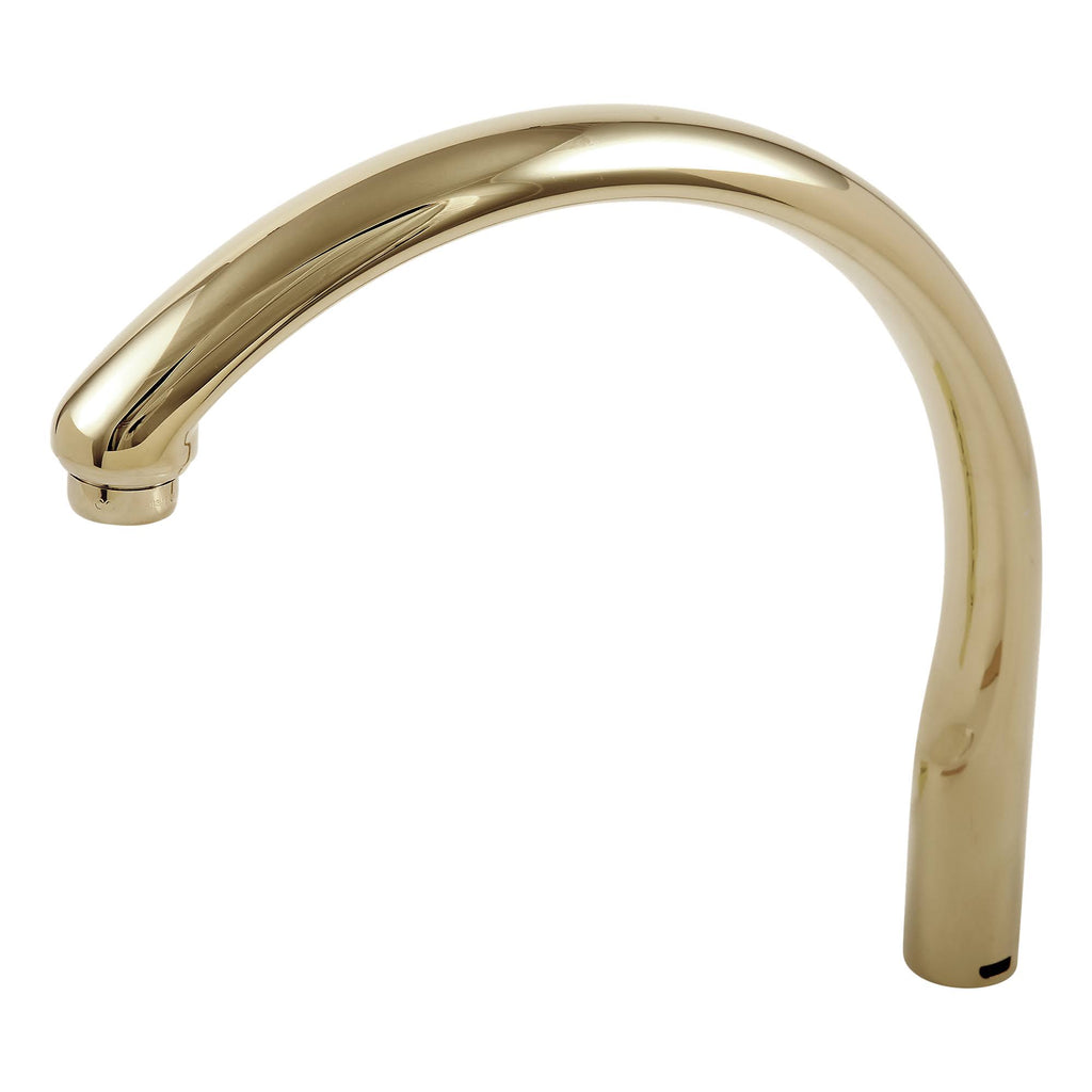 Polished Brass Spout with Aerator N883