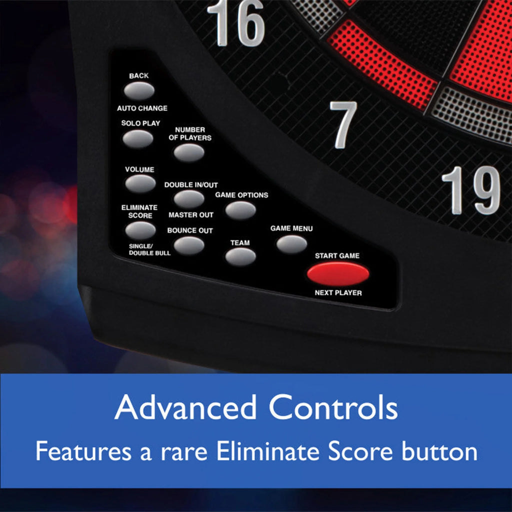 Electronic Home Wall Dart Board with 43 Games Z4237