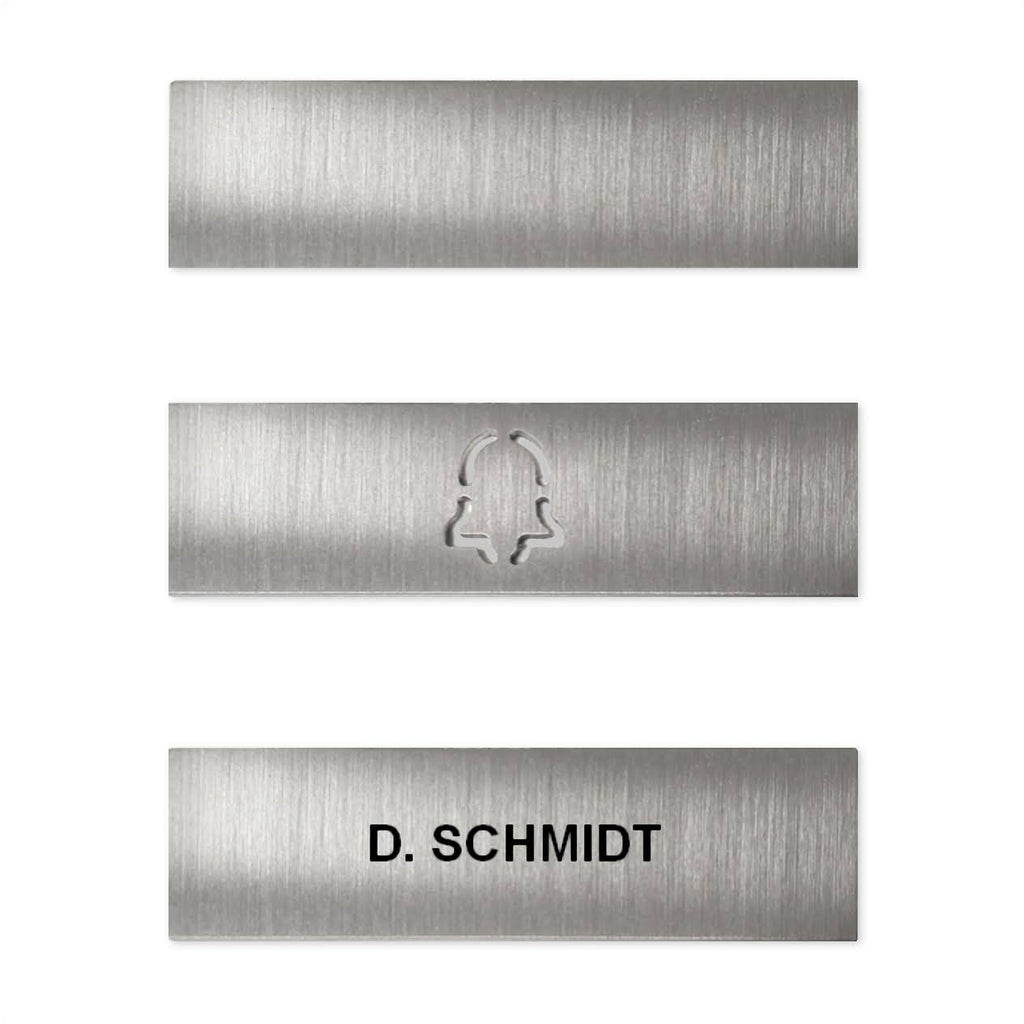 Stainless Steel Video Door Station Nameplate X578