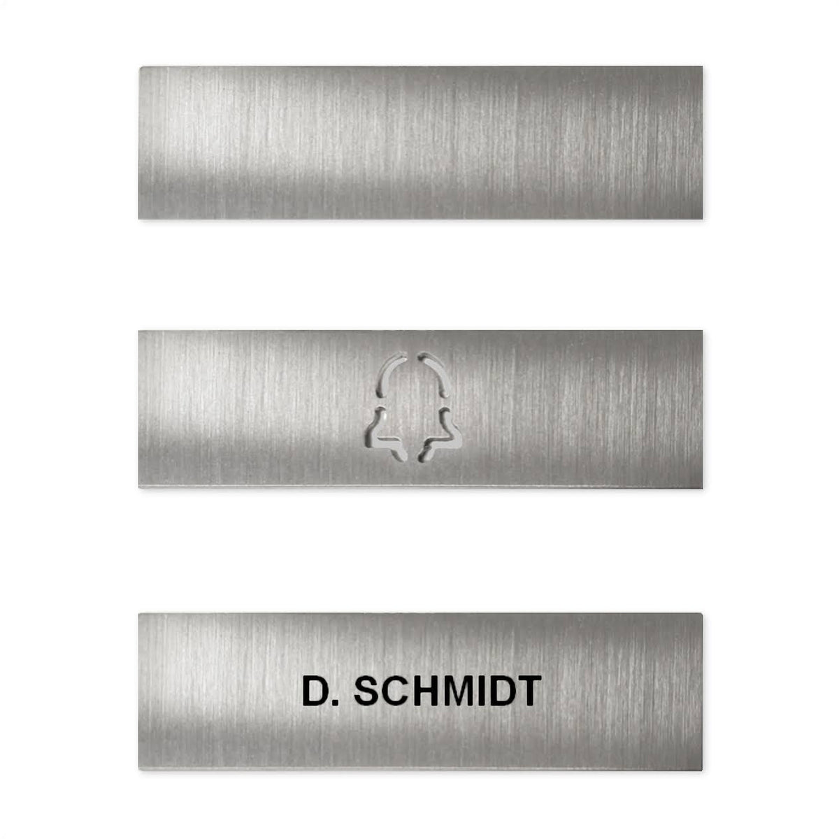 Stainless Steel Video Door Station Nameplate X578