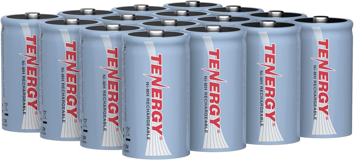 10000mAh NiMH D Battery 16-Pack A252284