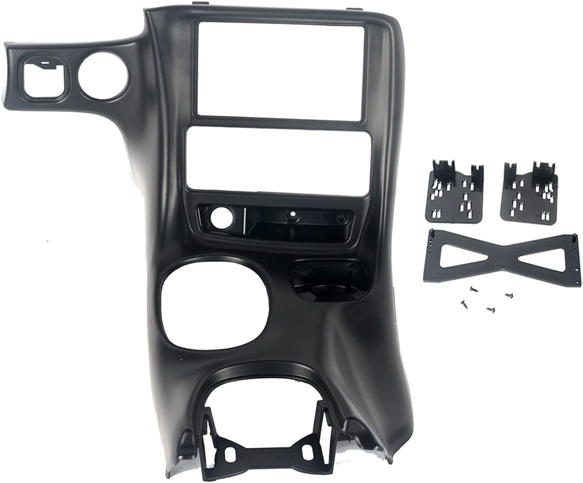 Double Din Dash Installation Kit for 1997-2004 Chevy Corvette C5 Matte Black B773