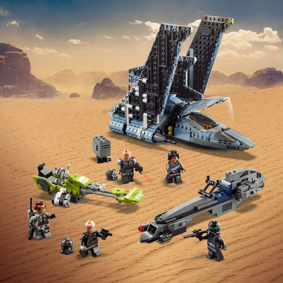 LEGO Star Wars Attack Shuttle Building Toy Set (969 Pieces) W823