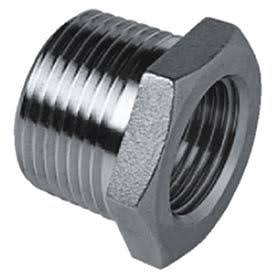 304 Cast Pipe Fitting Hex Bushing 2 x 3/4 NPT Male x Female Pkg Qty 10 Q8674