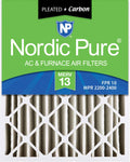 20x24x4 MERV 13 Pleated Carbon Air Filters 2 Pack R7511