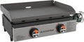 22" Tabletop Griddle with Powder Coated Steel, Black C8489