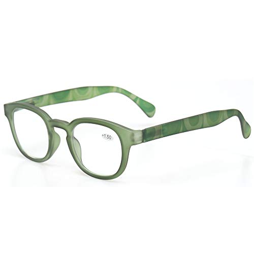 5 Pack Unisex Reading Glasses with Spring Hinge G567