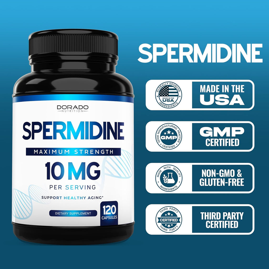 120 Capsules Spermidine Supplement A36574