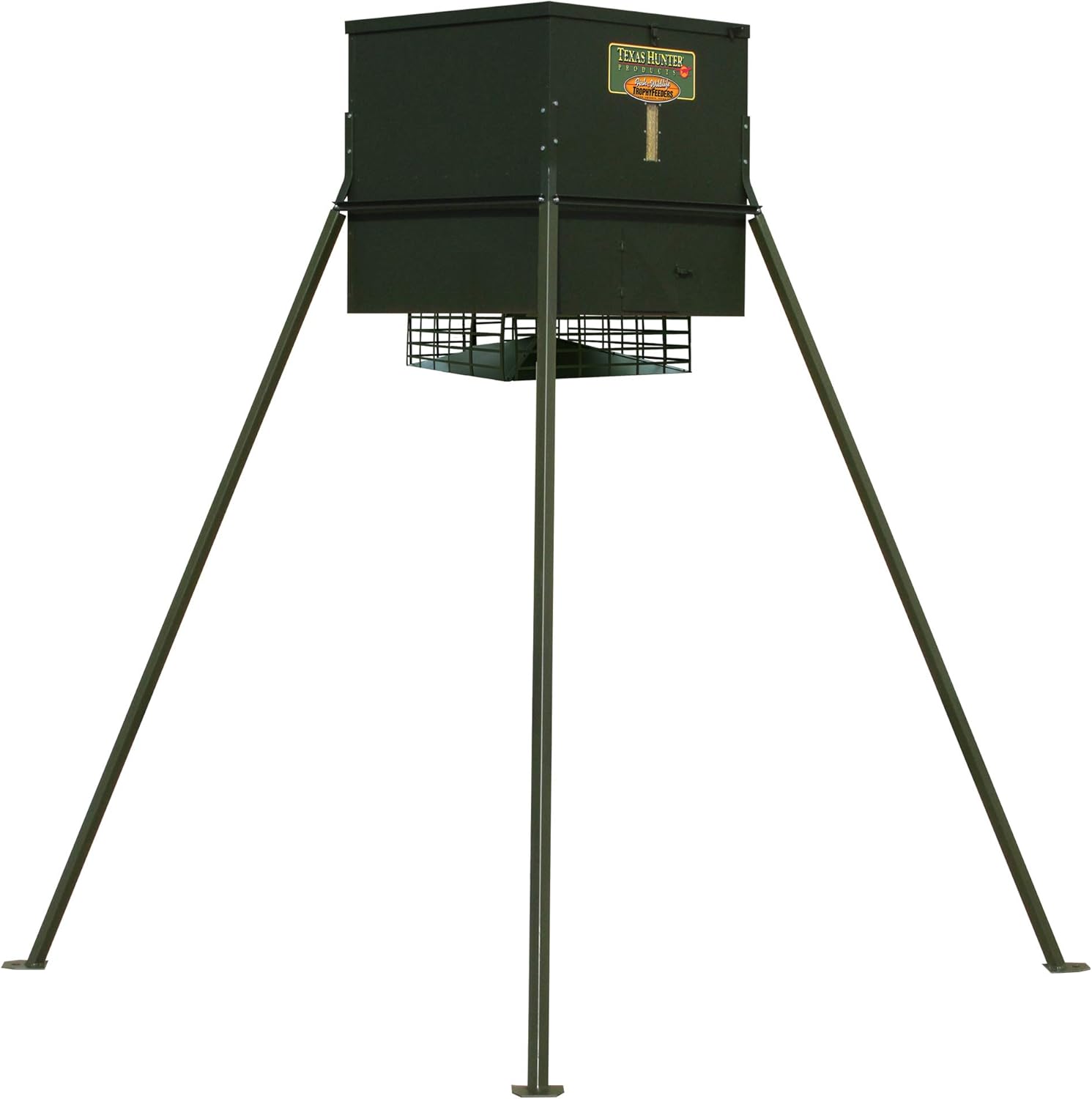 650 lb. Corn Capacity Wildlife Feeder with 8-Foot Heavy-Duty Extension Legs M14629