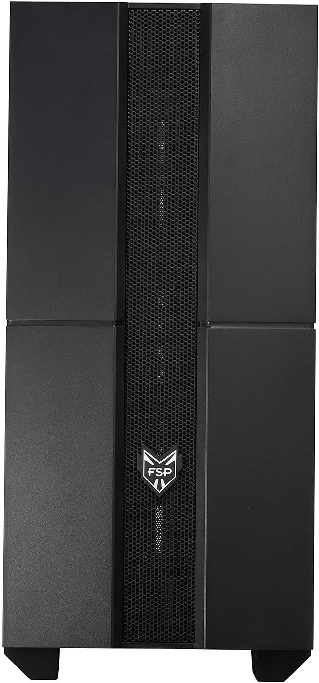 ATX Mid Tower PC Gaming Case with Tempered Glass Side Panel T7921