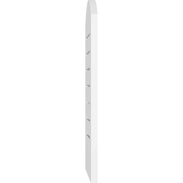 Arch Top Surface Mount PVC Gable Vent B3591