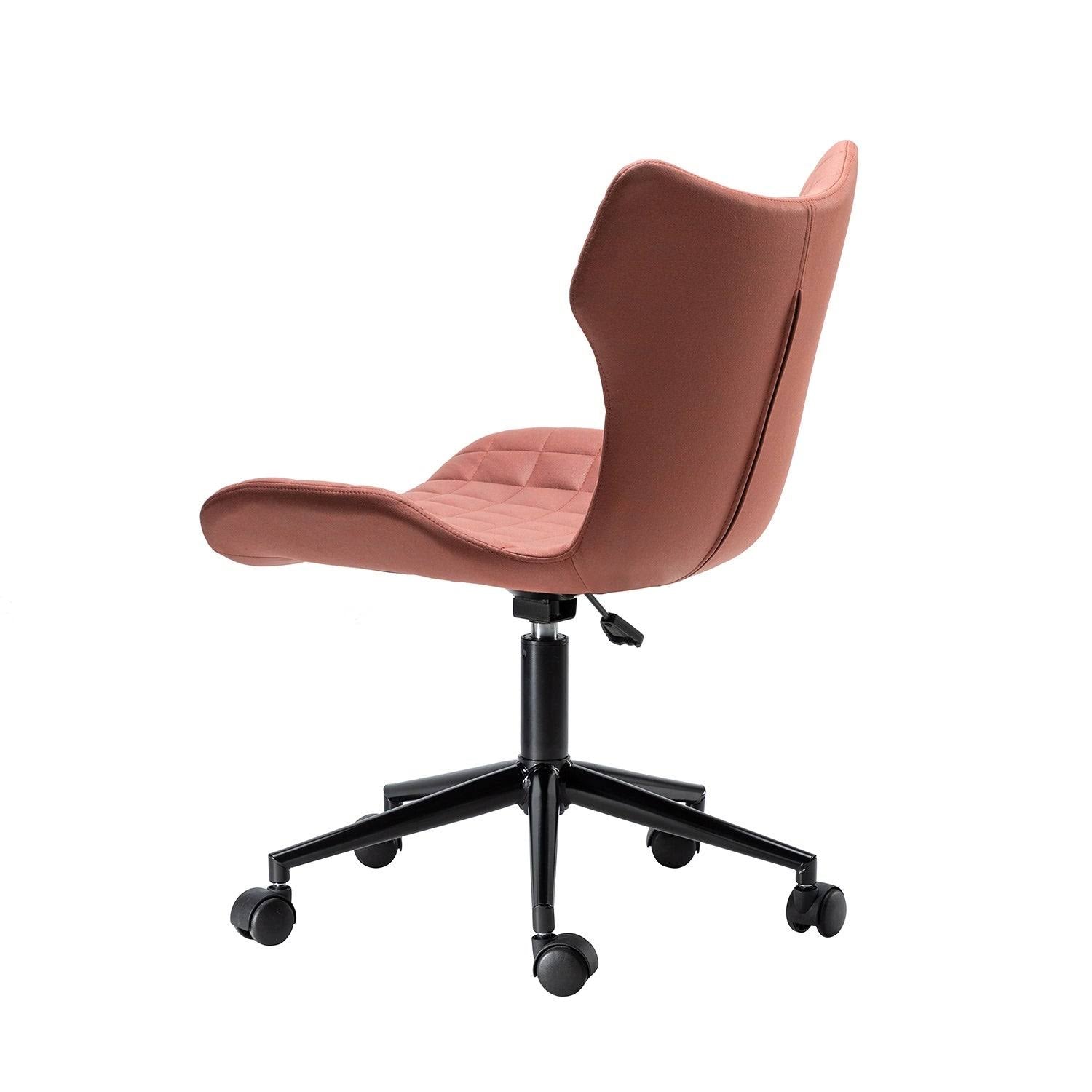 Mustard Office Task Chair with Tufted Back G20137