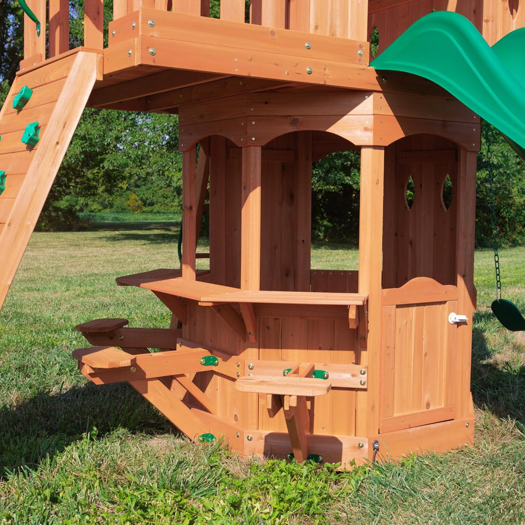 Cedar Wood Playset Swing Set R74971