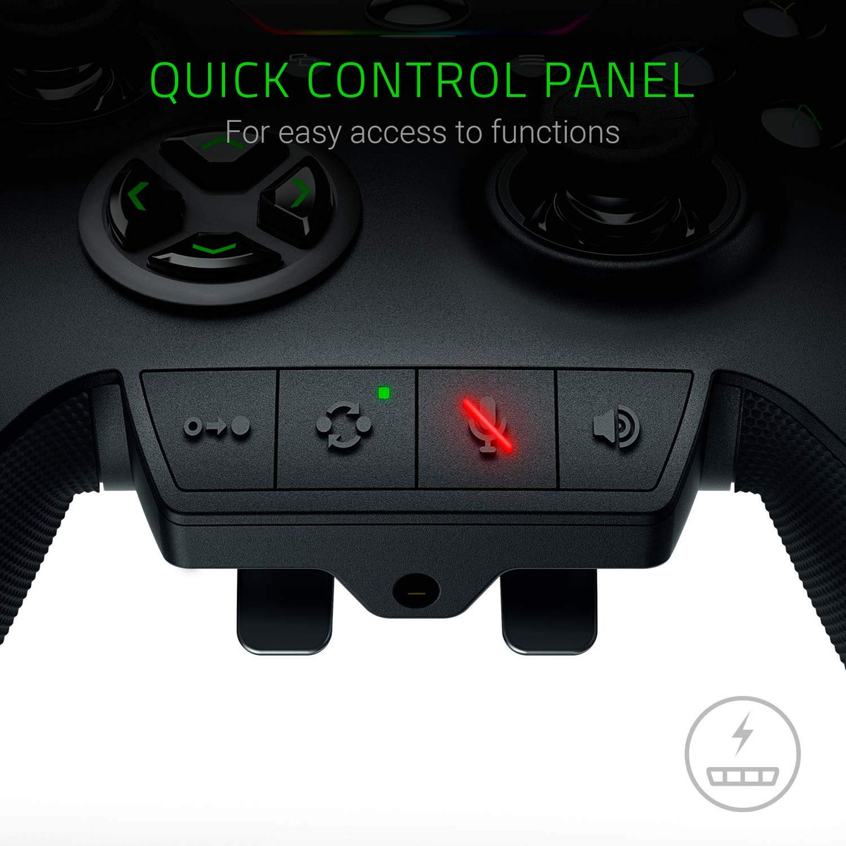 Black Officially Licensed Xbox One Controller with 6 Remappable Buttons and Triggers P677459