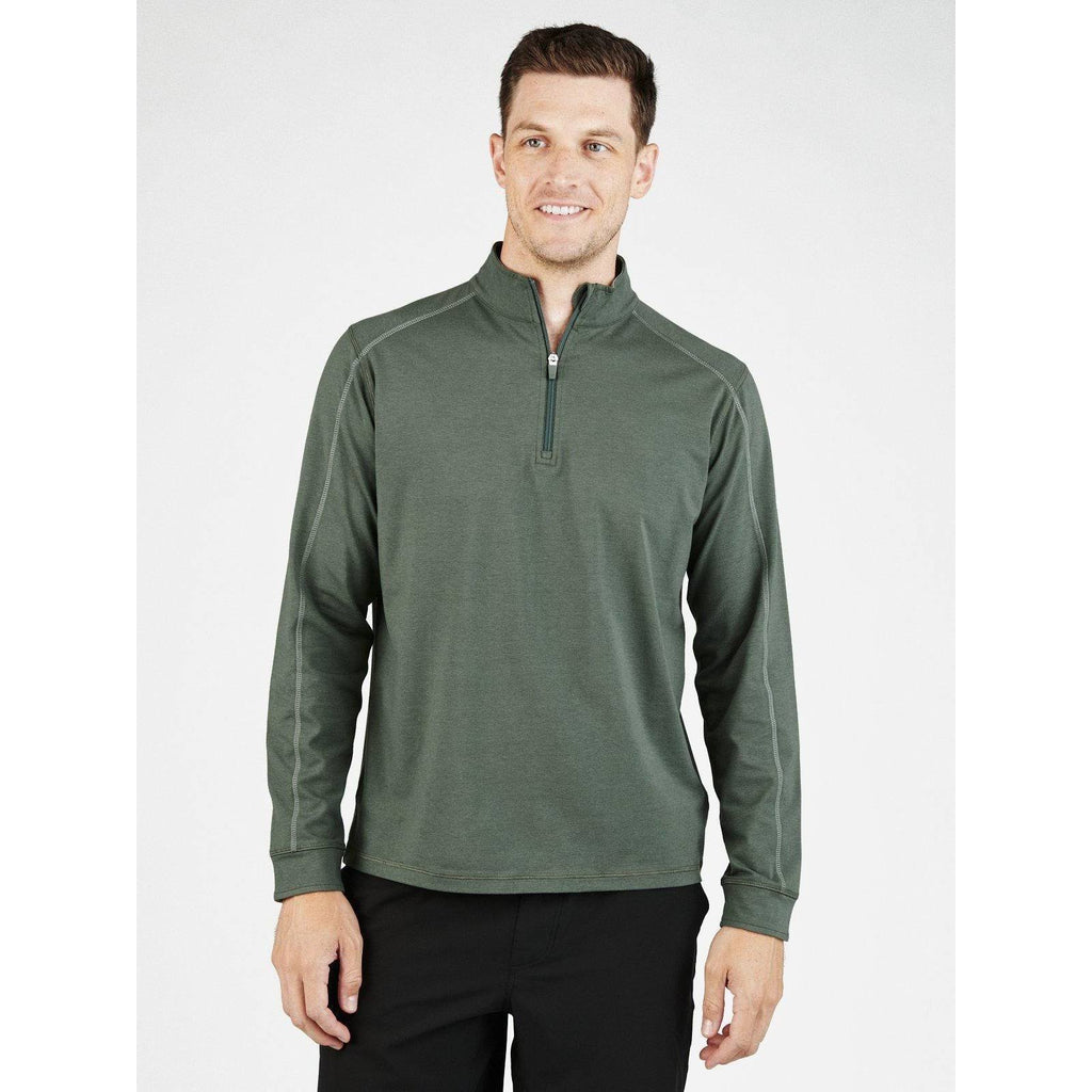 Utility Green Lightweight Quarter Zip W851