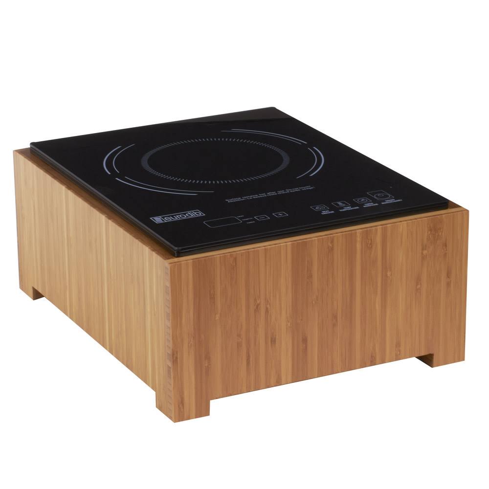 Bamboo Countertop Induction Cooker, 120V, 1600W H442