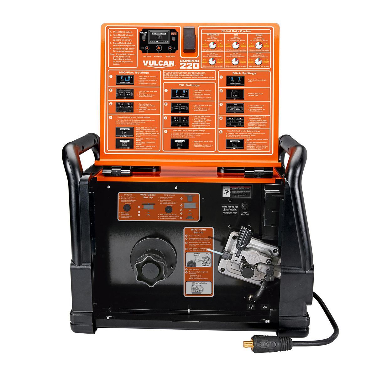 Industrial Multiprocess Welder with 120/240V Input E733