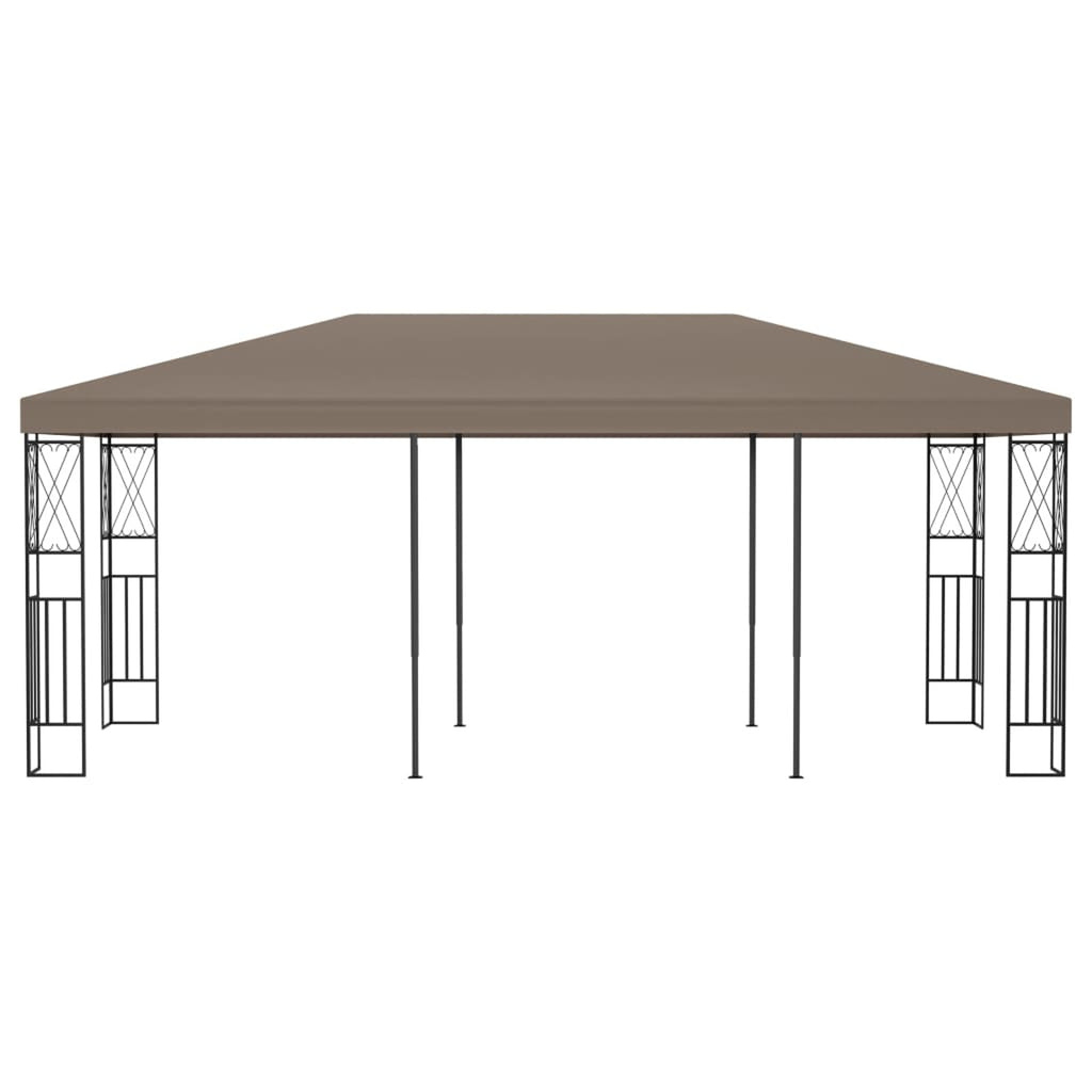 Taupe Fabric Canopy Tent Sun Shelter X186