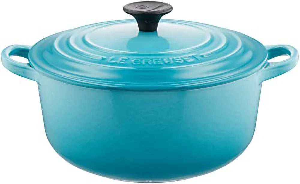 Caribbean Blue Cast Iron Enamel Pot 20 cm Y81209