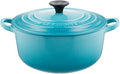Caribbean Blue Cast Iron Enamel Pot 20 cm Y81209