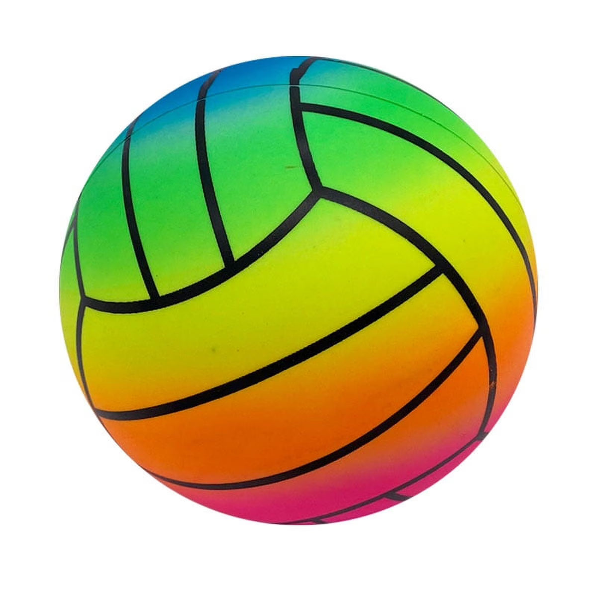Inflatable Rainbow Volleyball Beach Ball N775
