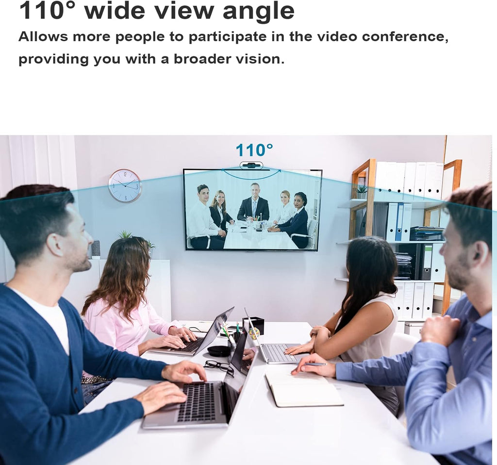 1080P Auto Tracking Webcam with Face Recognition B638