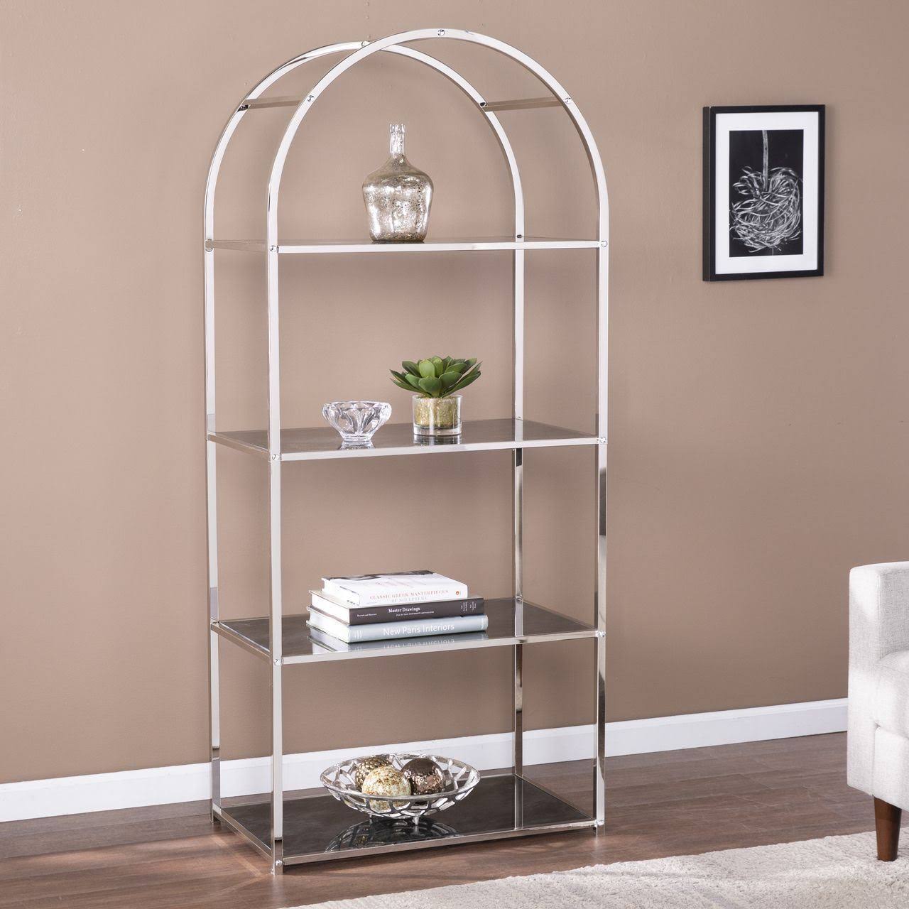 Steel Etagere Bookcase K399612
