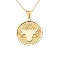 Taurus Constellation Pendant Necklace in Yellow Gold - 10K, Pendant with 20" chain V3175